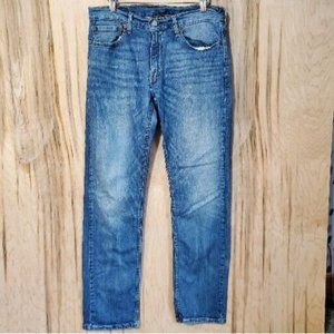 Levis 559 Med Wash Straight Leg Relaxed Fit Medium Denim Jeans Mens Sz 32×34